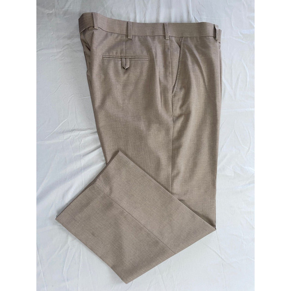 Perry Ellis Portfolio Easy Care Flat Front Washable Dress Pants, Slacks. 38X29. - Picture 2 of 9